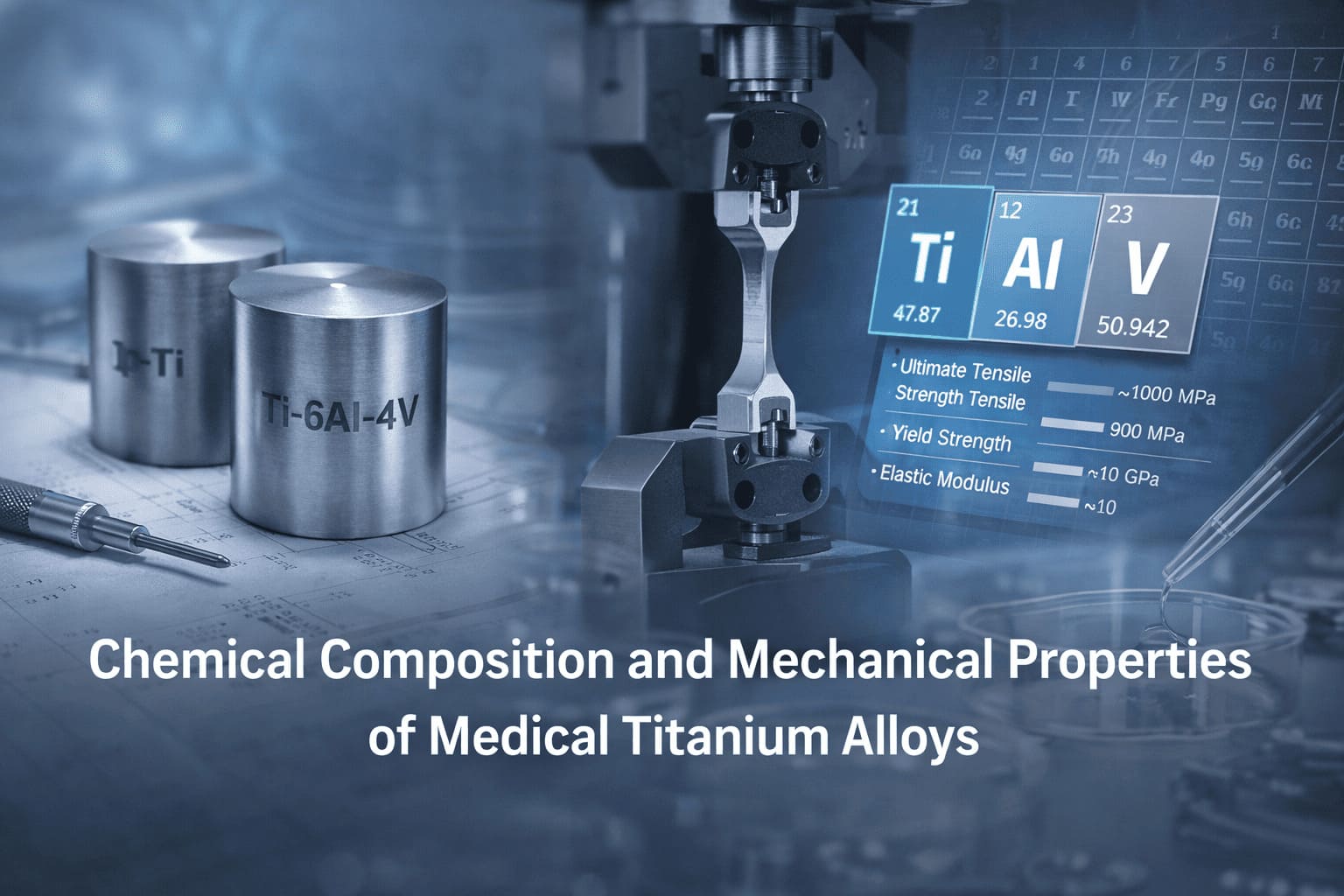 Chemical Composition and Mechanical Properties of Medical Titanium ...